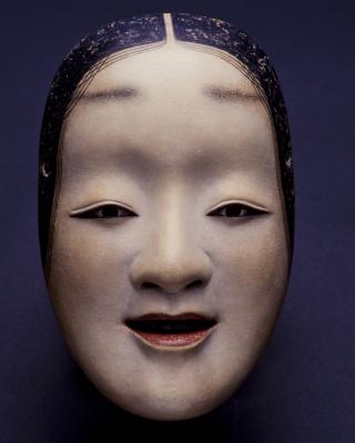 Noh mask Omionna1
