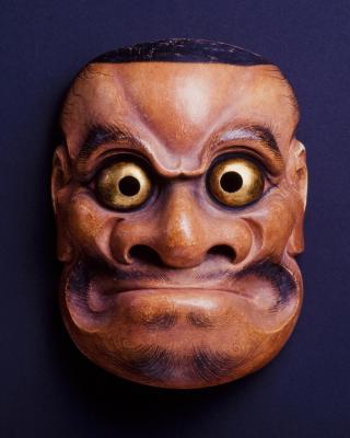 Noh mask Chorei-beshimi1