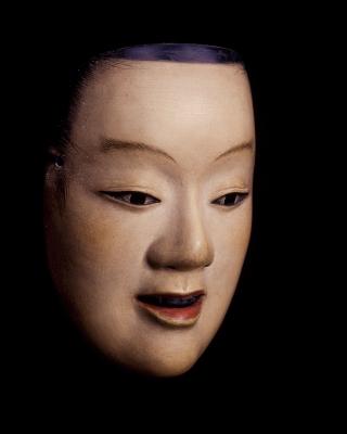 Noh mask Kanmurigata-doji1